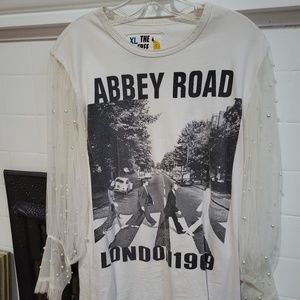 Custom ‘Abbey Road’ Embellished Tee - The Free Banana